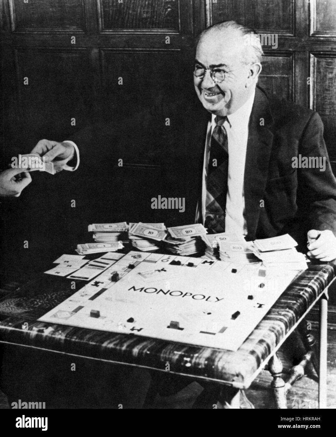Charles Darrow, American Board Game Inventor Stock Photo