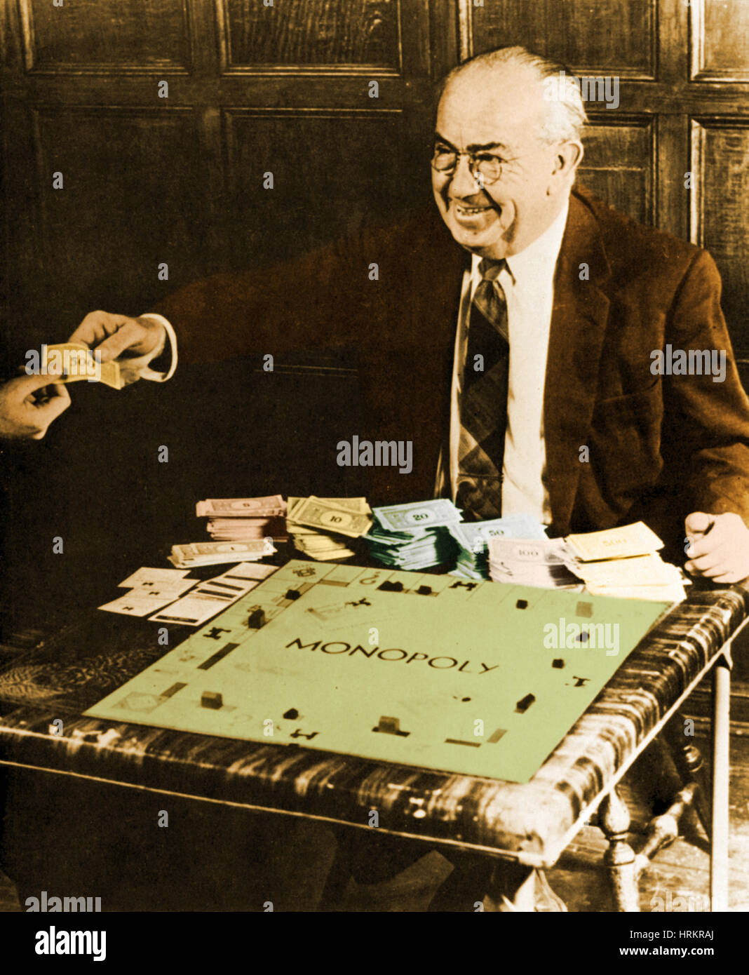 Charles Darrow, American Board Game Inventor Stock Photo