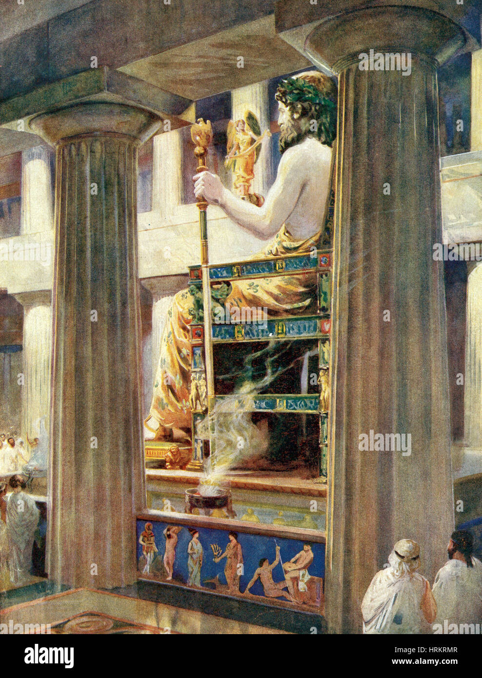 Statue of zeus at olympia, greece hires stock photography and images