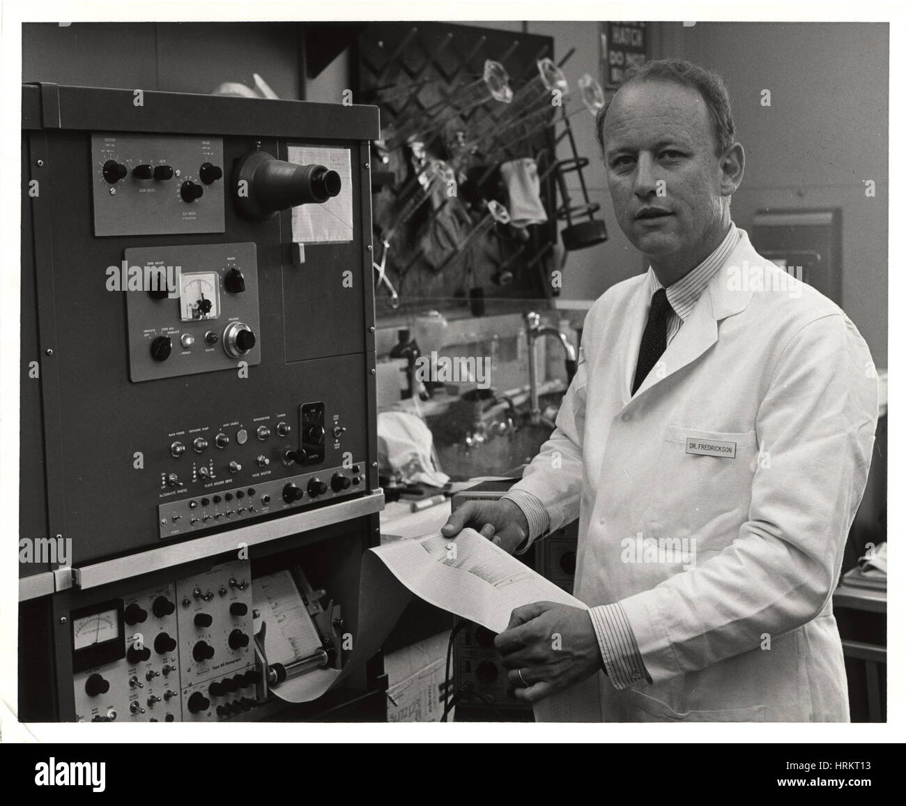 Donald Fredrickson, American Physiologist Stock Photo