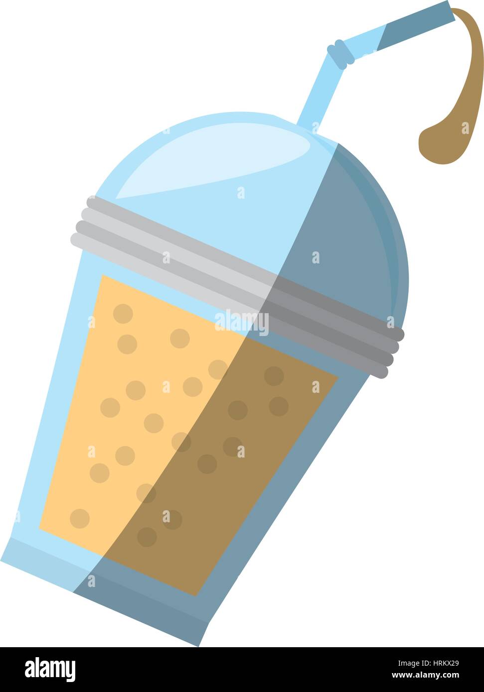 fruit smoothie plastic cup straw shadow Stock Vector Image & Art Alamy