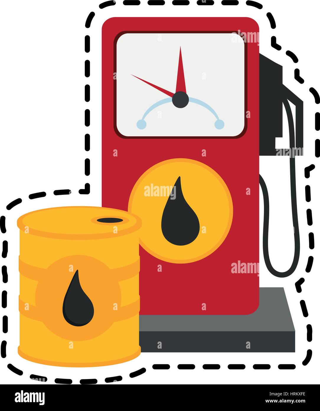 oil industry related icons image Stock Vector Image & Art - Alamy