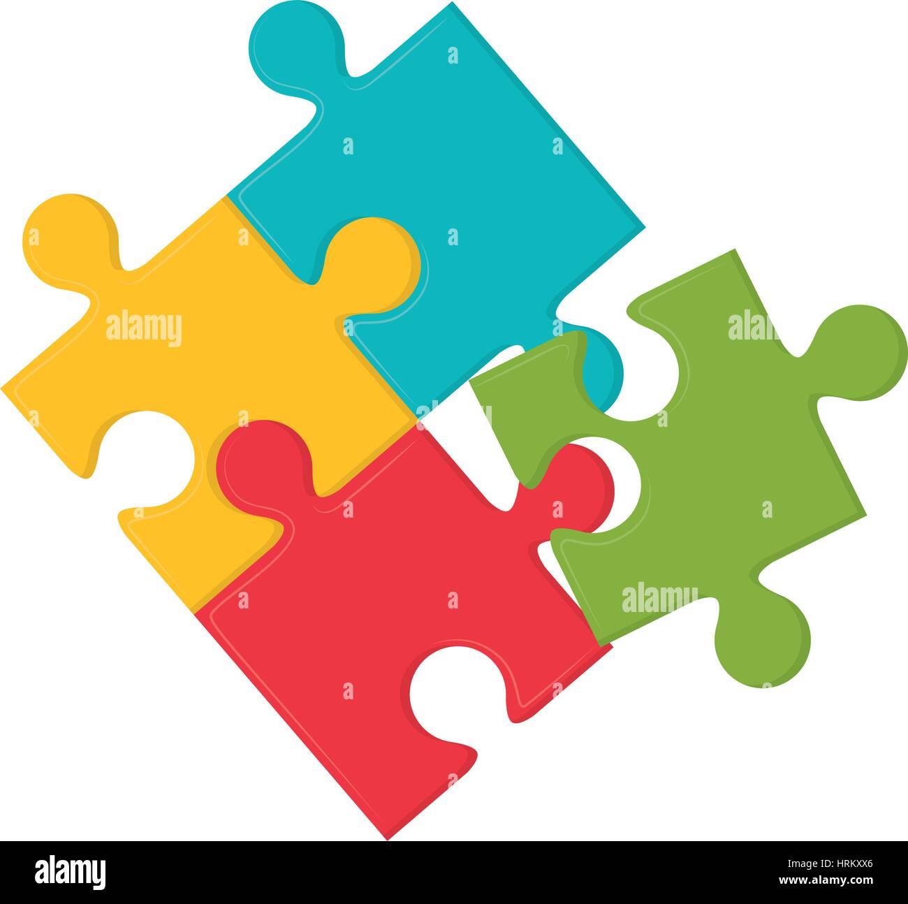 Puzzle piece symbol Stock Vector Image & Art Alamy