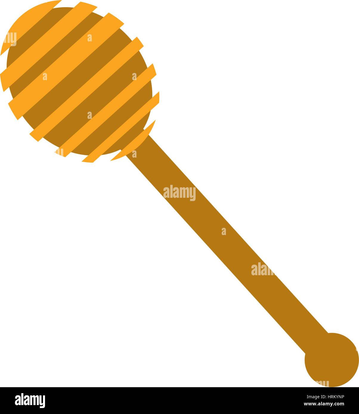 Wooden honey dipper Stock Vector Image & Art Alamy