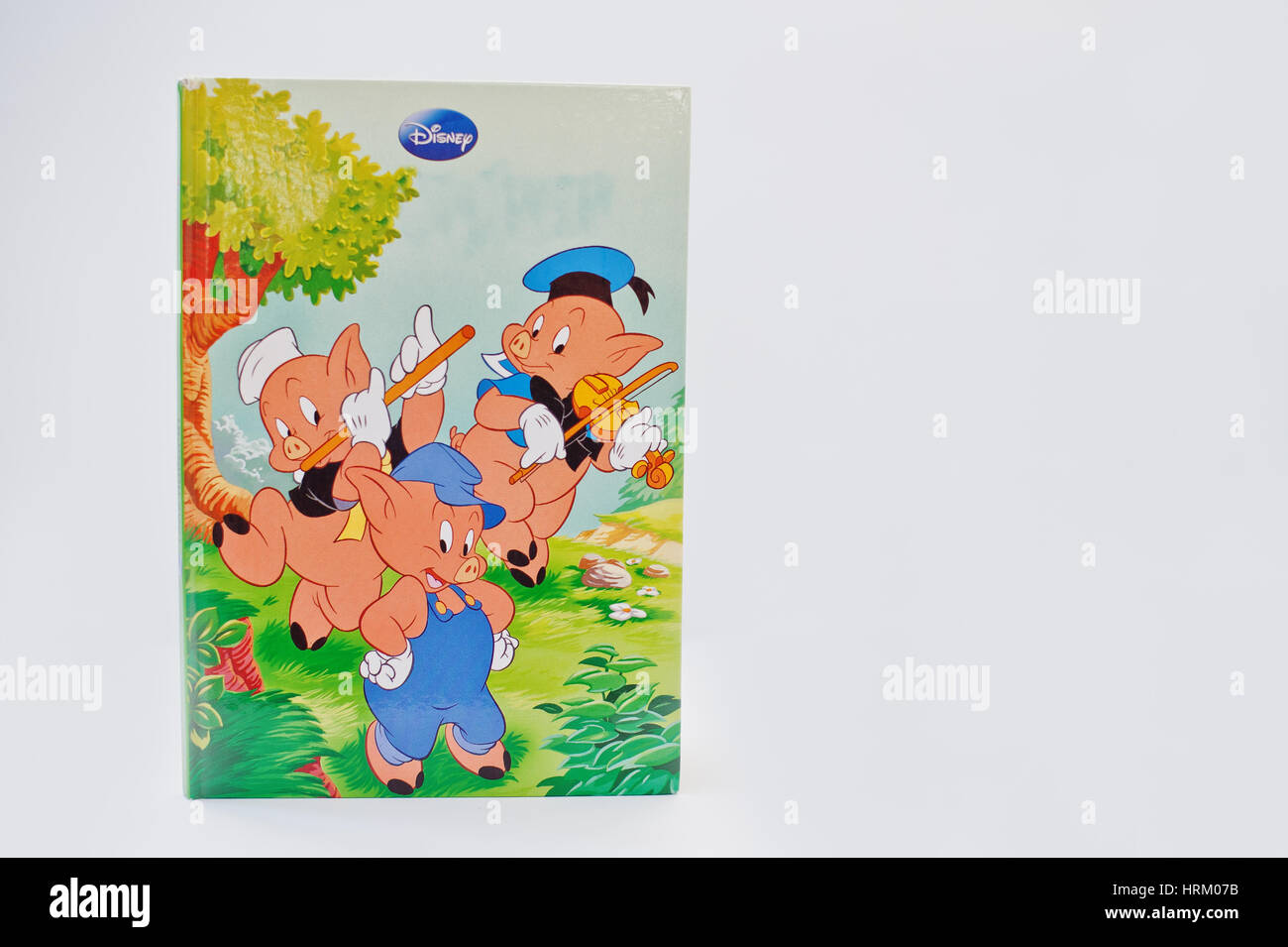 Hai, Ukraine February 28, 2017 Animated Disney movies cartoon production book The Three