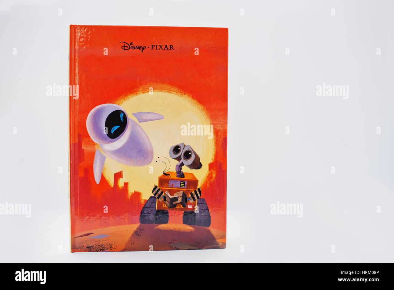 Hai, Ukraine - February 28, 2017: Animated Disney Pixar movies cartoon  production book WALL-E on white background Stock Photo - Alamy