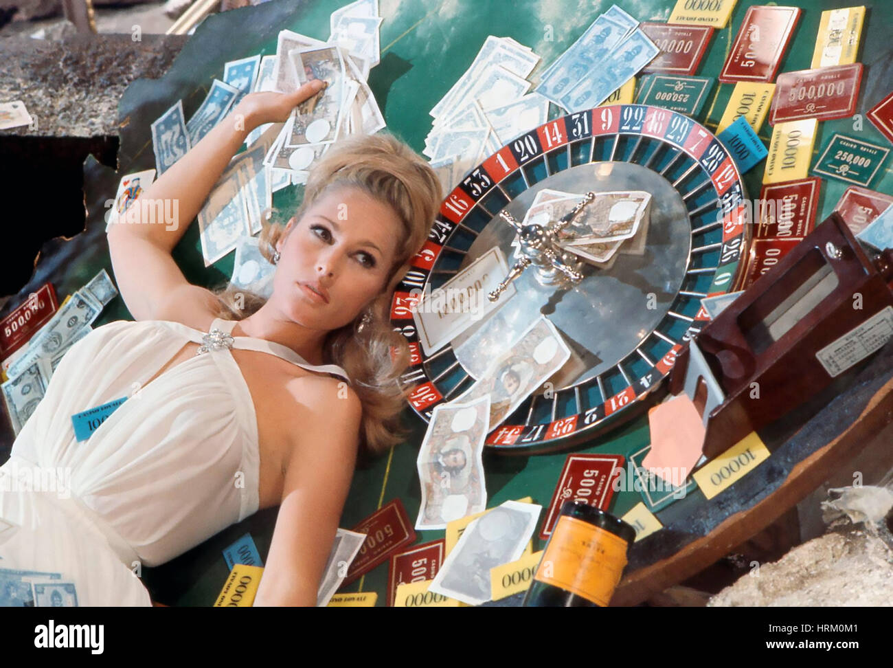 CASINO ROYALE 1967 Columbia Pictures film with Ursula Andress Stock Photo