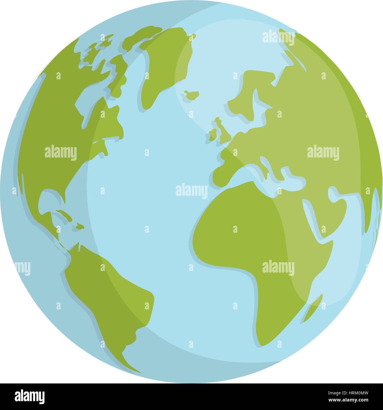 Isolated world earth Stock Vector Image & Art - Alamy