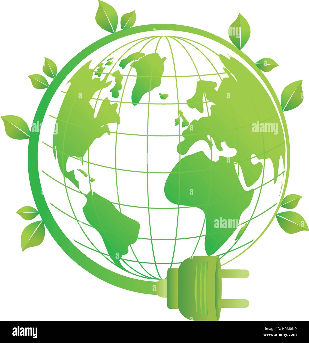 Green energy ecology Stock Vector Image & Art - Alamy