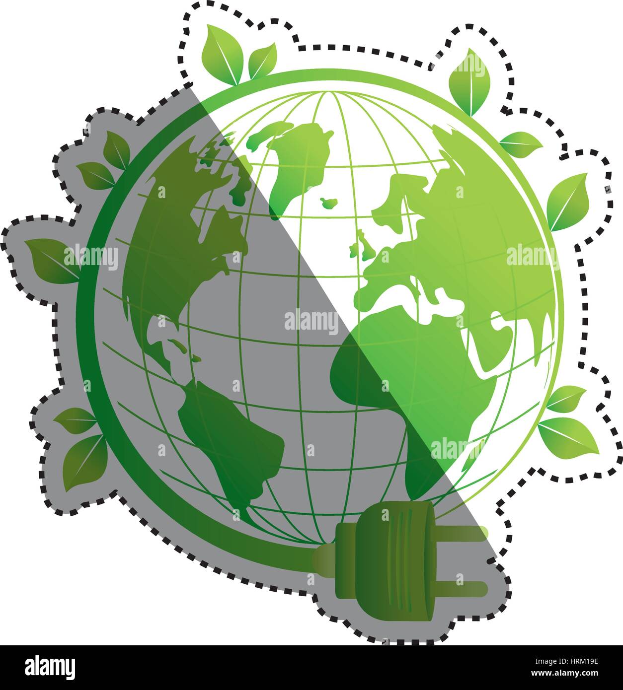 Green energy ecology Stock Vector Image & Art - Alamy