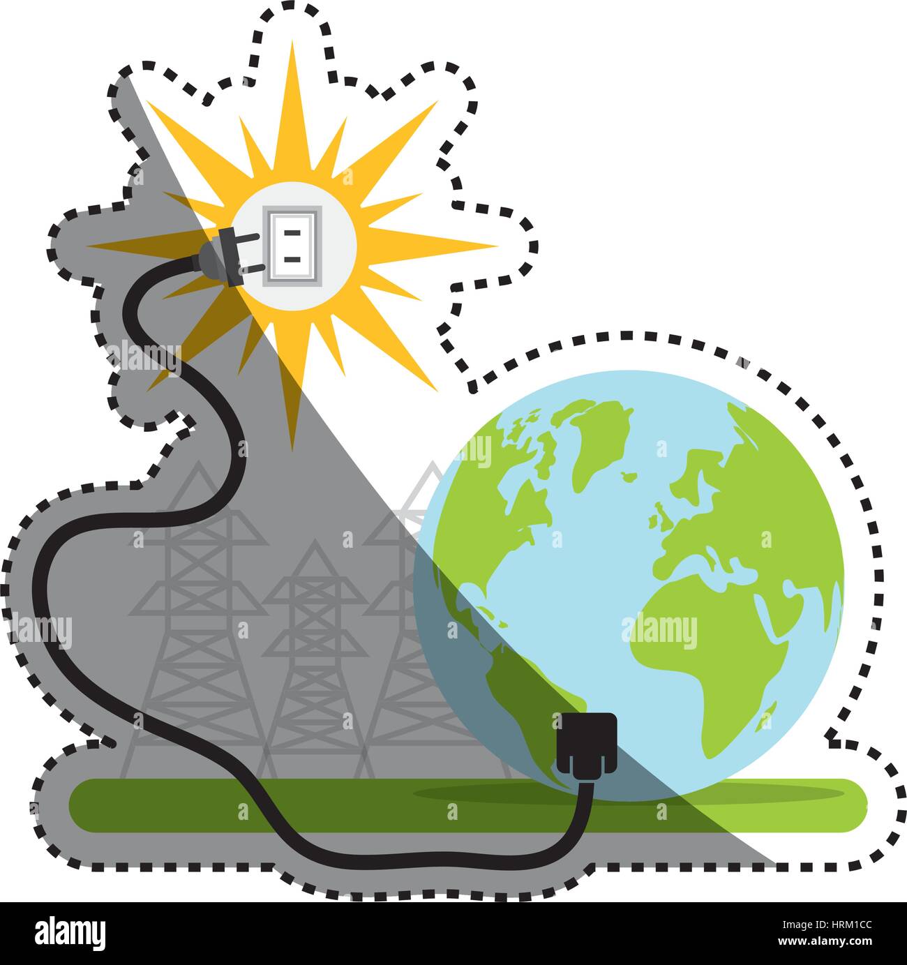 Green energy ecology Stock Vector Image & Art - Alamy