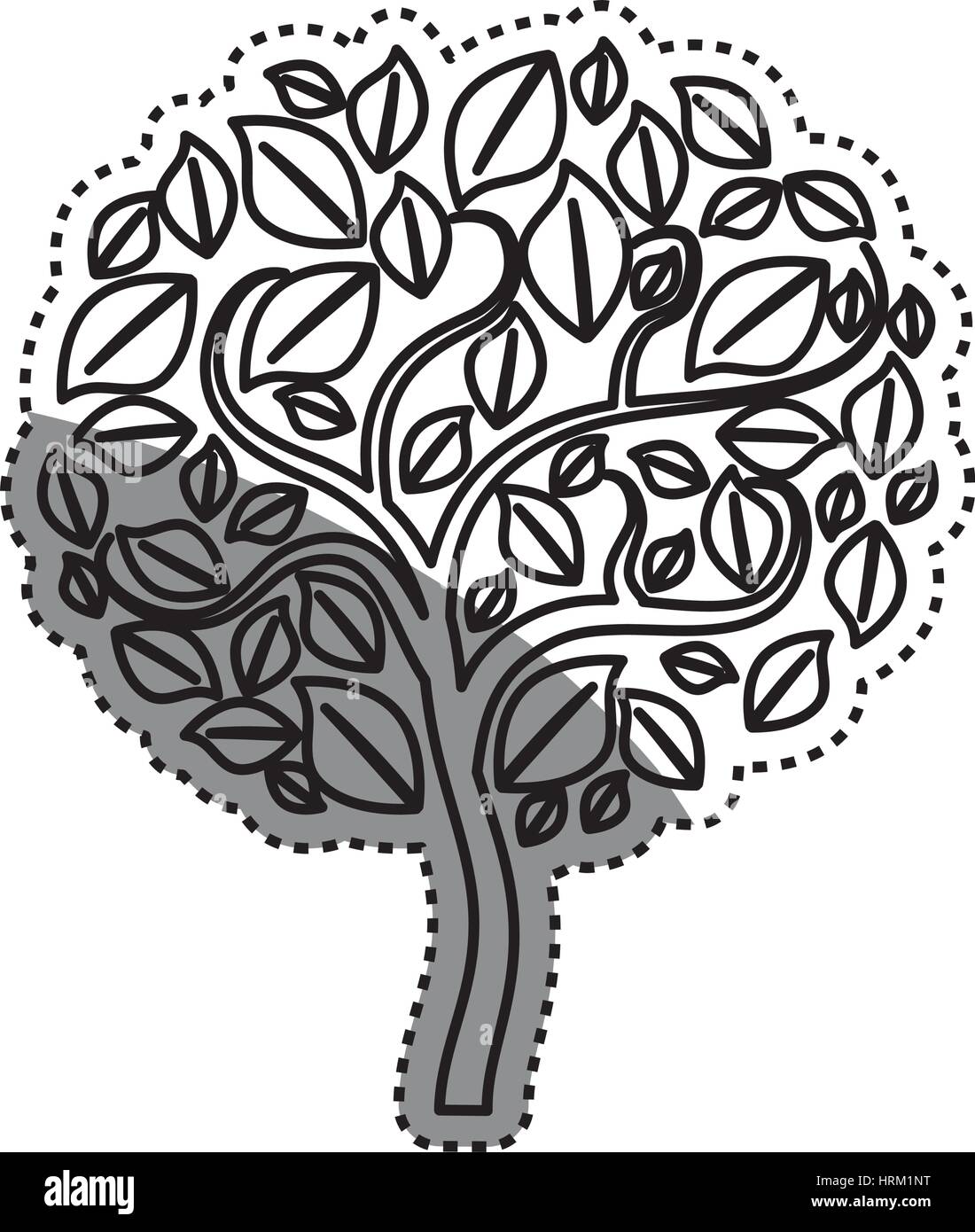 Tree Nature green plant Stock Vector Image & Art - Alamy