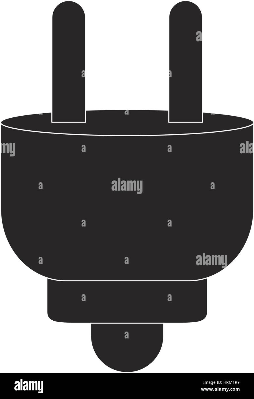 Electric plug isolated Stock Vector Image & Art - Alamy