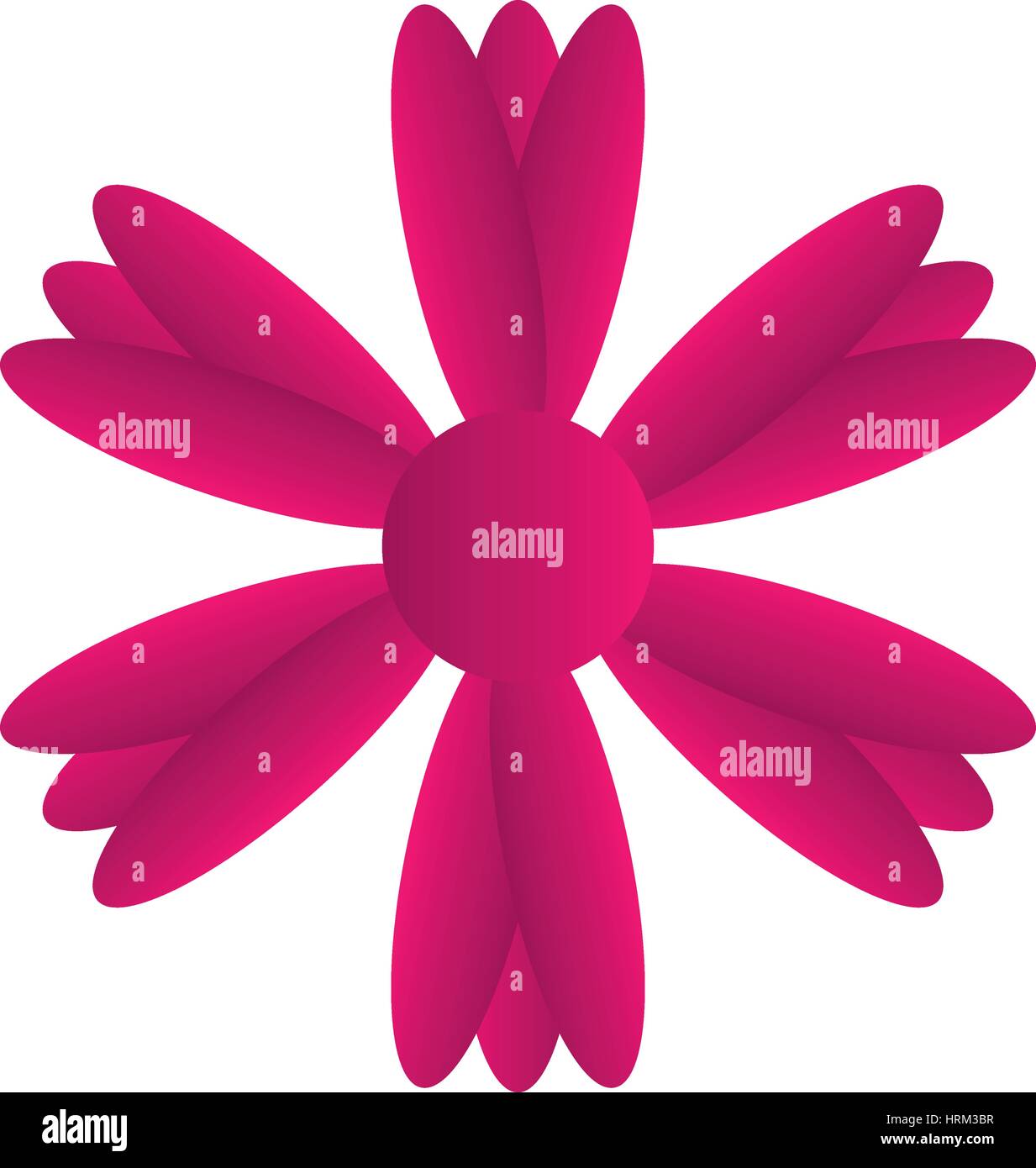flower icon illustrated on white background in vector Stock Vector ...