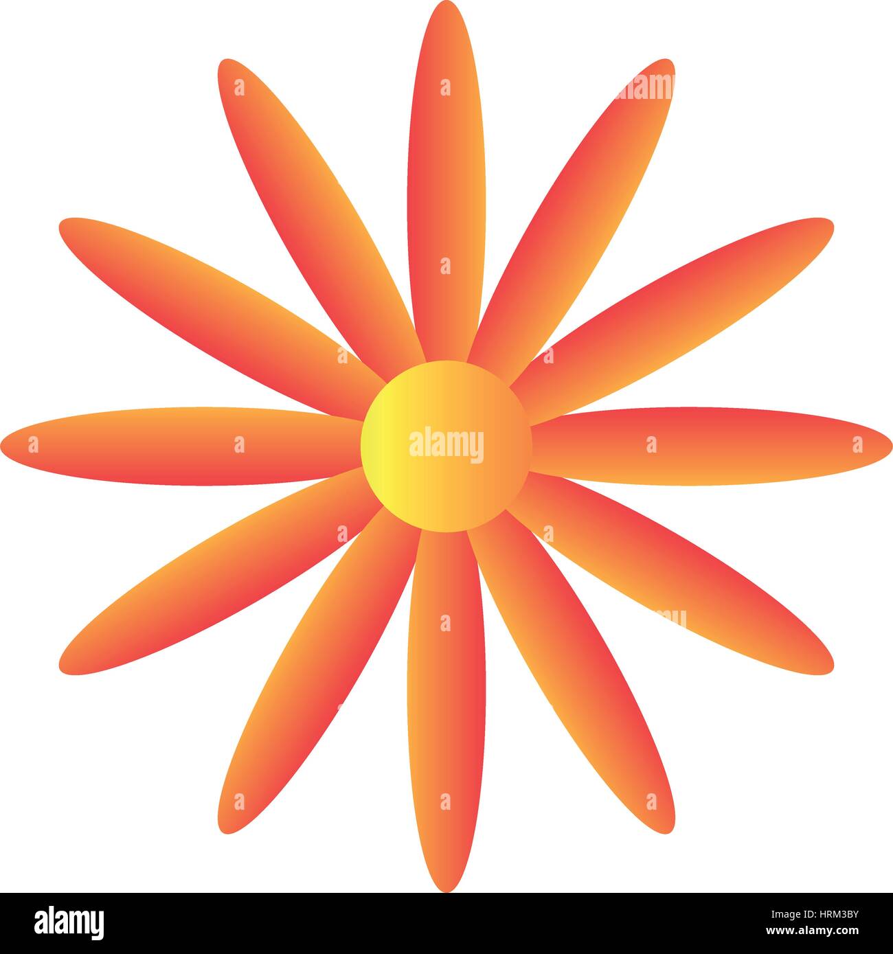 flower icon illustrated on white background in vector Stock Vector ...