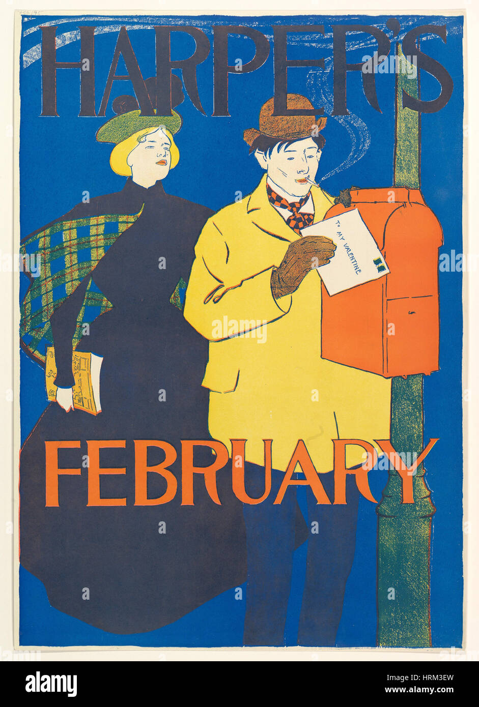 Harpers February by Edward Penfiled Stock Photo