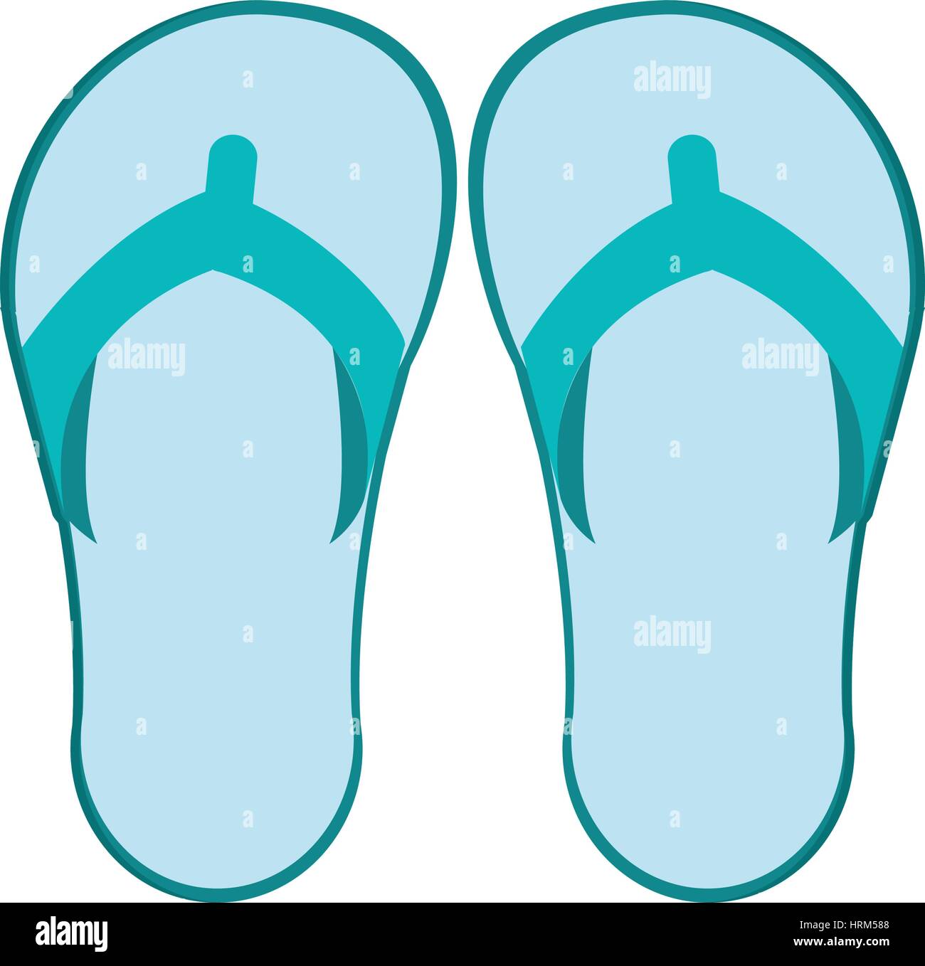 flip flops icon Stock Vector Image & Art - Alamy