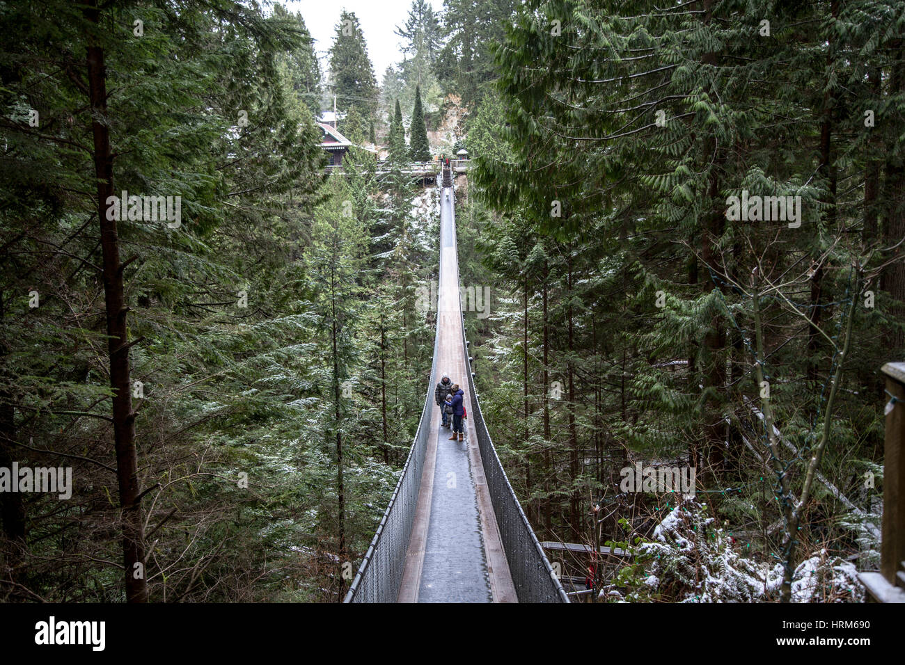 Capilano Suspension bridge North vancouver British Columbia Canada