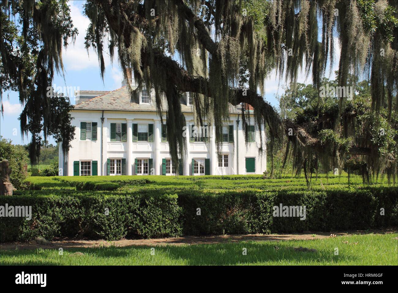 Evergreen Plantation, an 1860´s sugar cane plantation near Edgard
