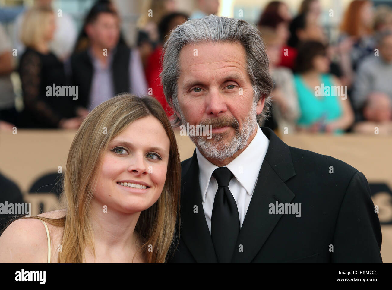 23rd Annual Screen Actors Guild Awards - Arrivals  Featuring: Mary Cole, Gary Cole Where: Los Angeles, California, United States When: 29 Jan 2017 Stock Photo