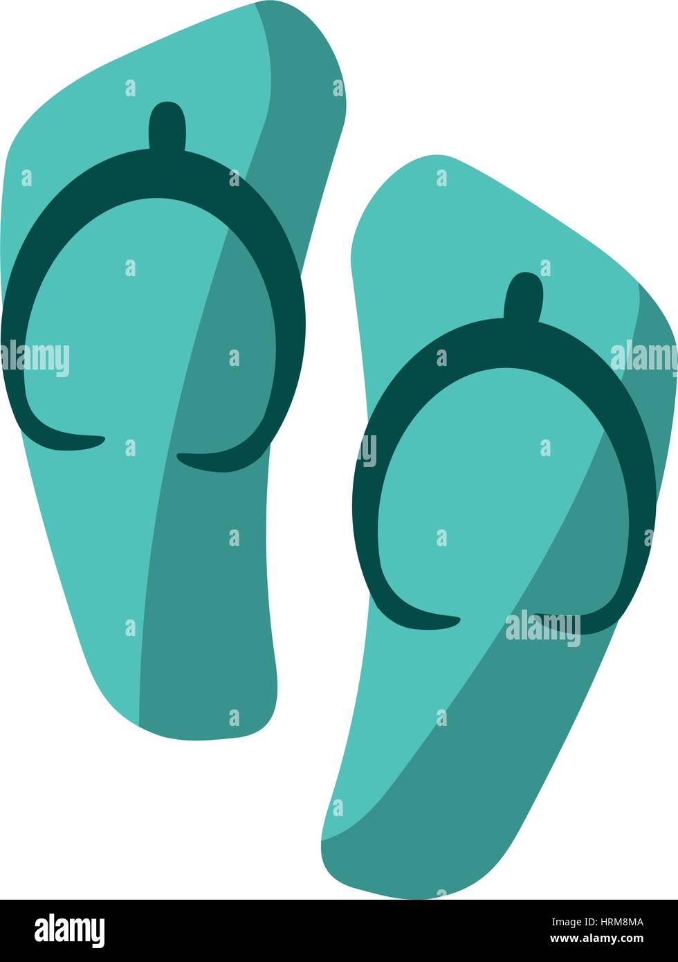 flip flop sandals beach Stock Vector Image & Art - Alamy