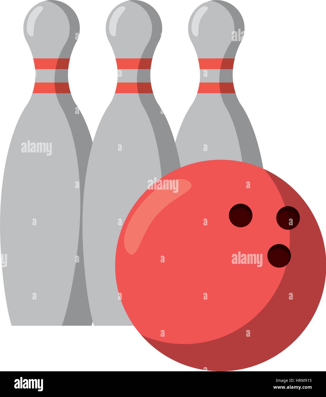 bowling ball pin sport Stock Vector Image & Art Alamy