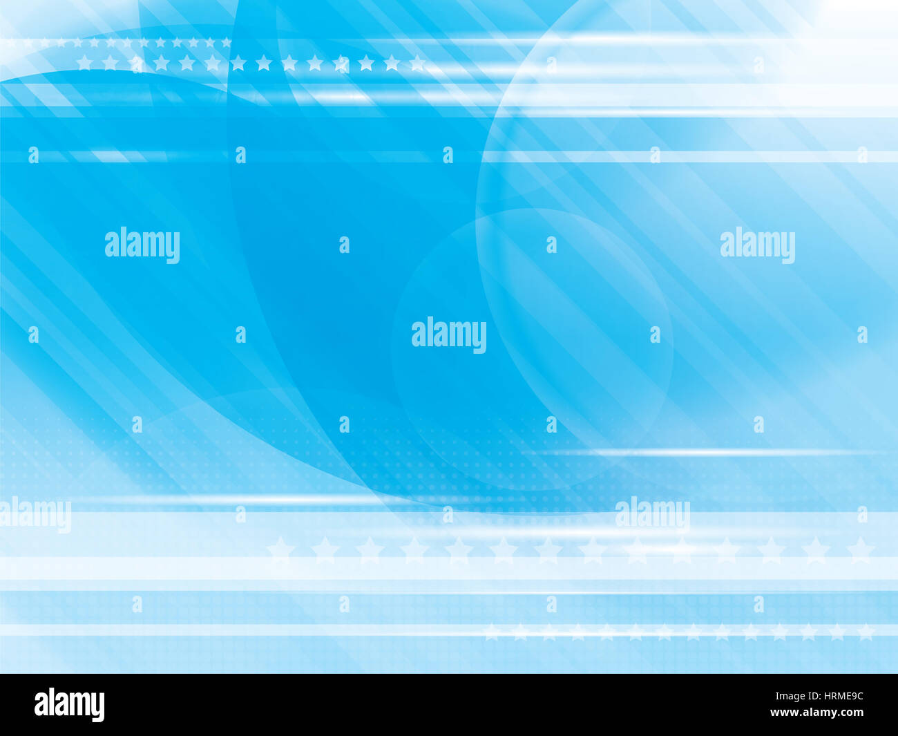 Abstract blue background with stars vector illustration Stock Photo - Alamy