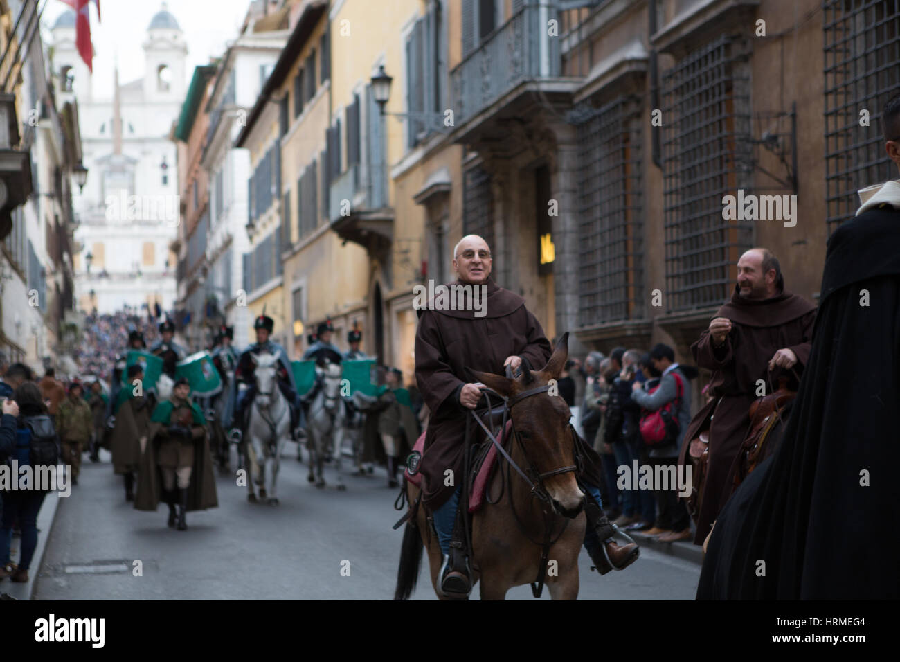 Parade In Rome The parade Renaissance held in central Rome, at the ninth edition of ...