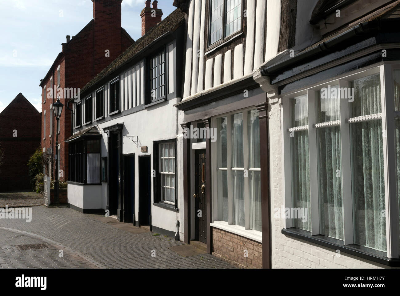 Butter Street, Alcester, Warwickshire, England, UK Stock Photo Alamy