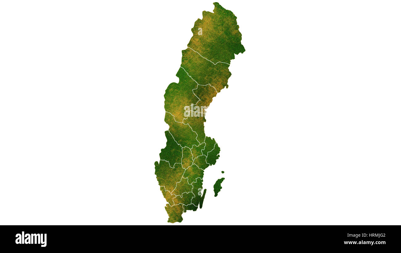sweden-country-map-hi-res-stock-photography-and-images-alamy for Free Printable Map Of Sweden Sweden country map hi-res stock photography and images - Alamy for Free Printable Map Of Sweden