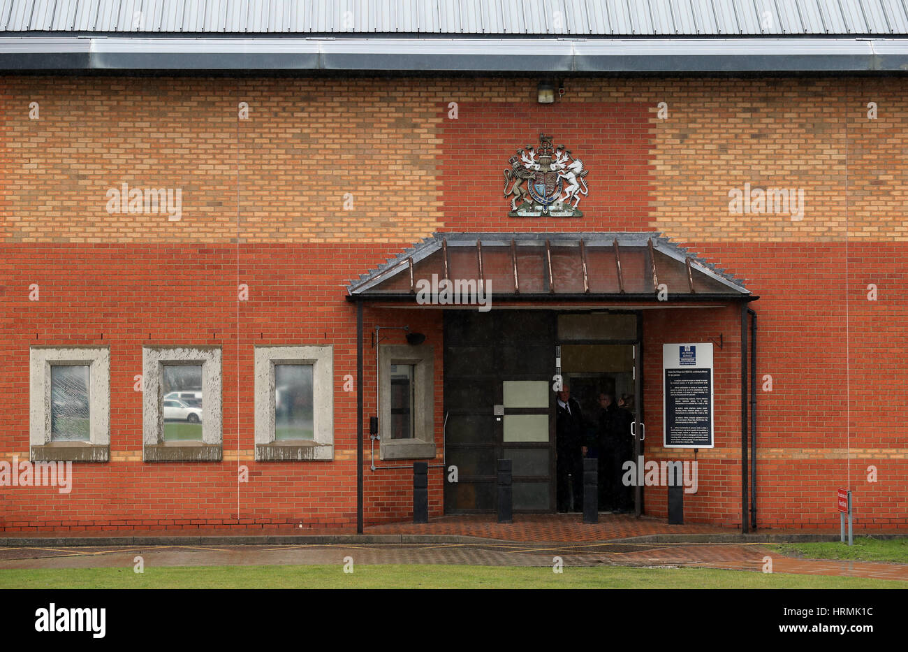 A general view of HMP Whitemoor, a maximum security prison for men in Category A and B, in March, Cambridgeshire. Stock Photo