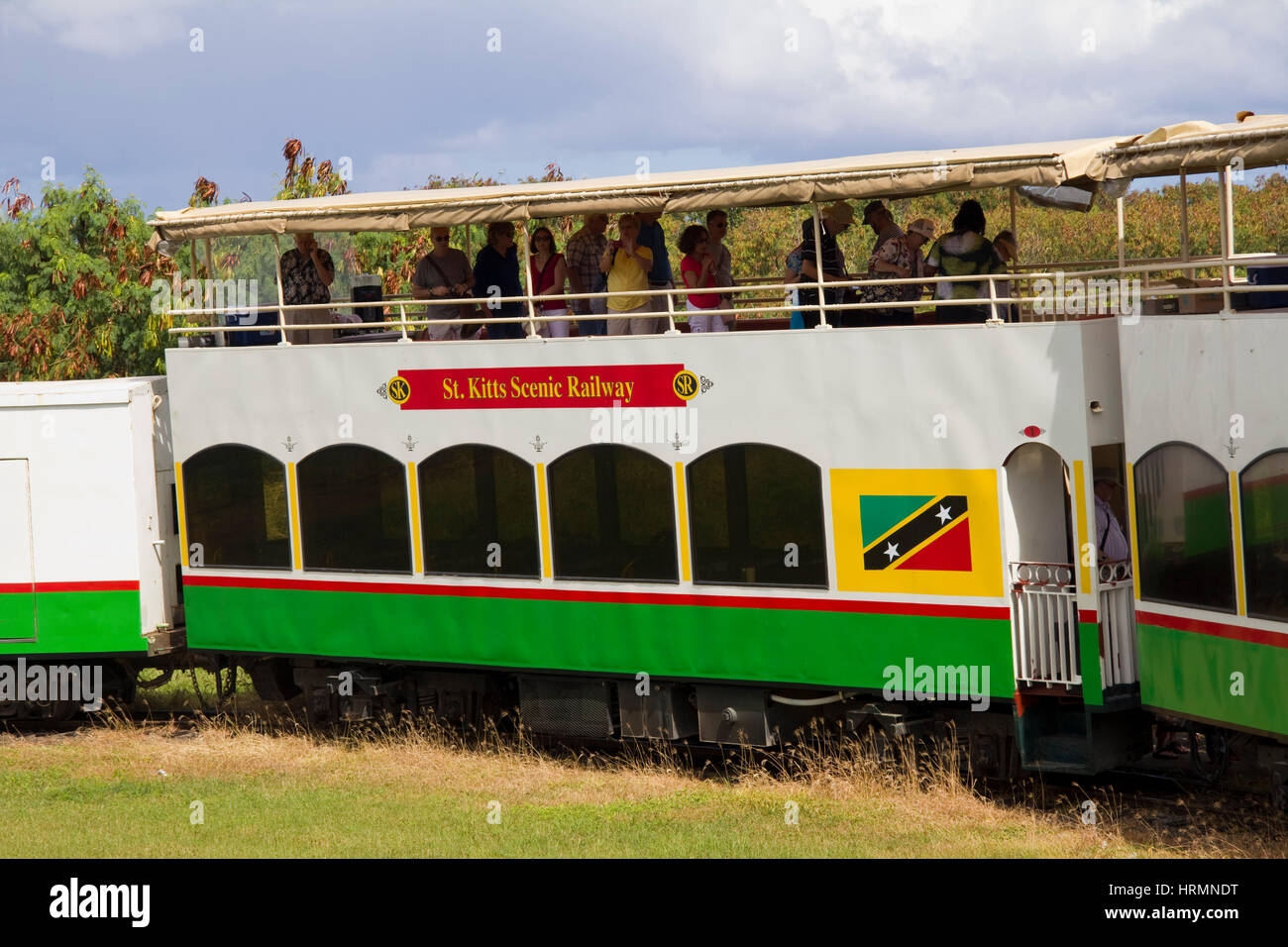 Scenic railway St Kitts and Nevis, Caribbean Stock Photo Alamy