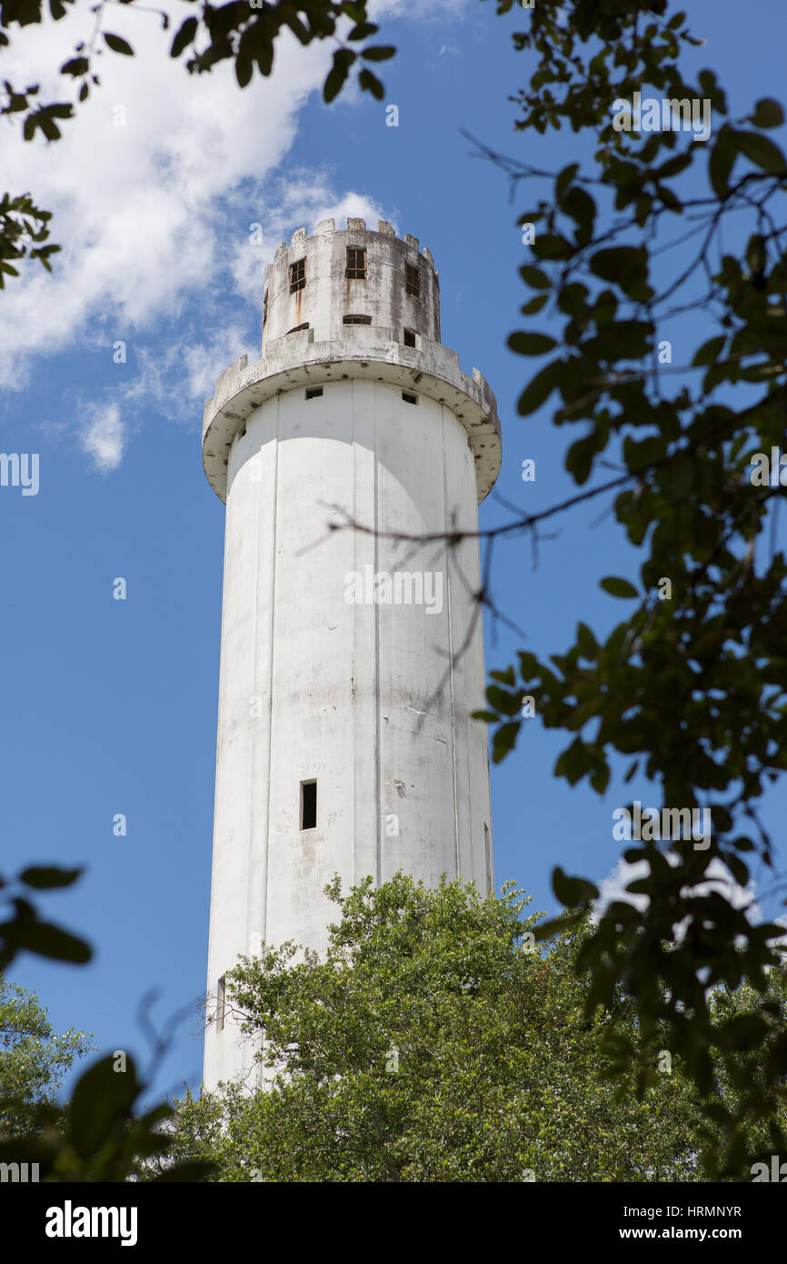 Sulphur Springs Water Tower in Tampa, FL Stock Photo