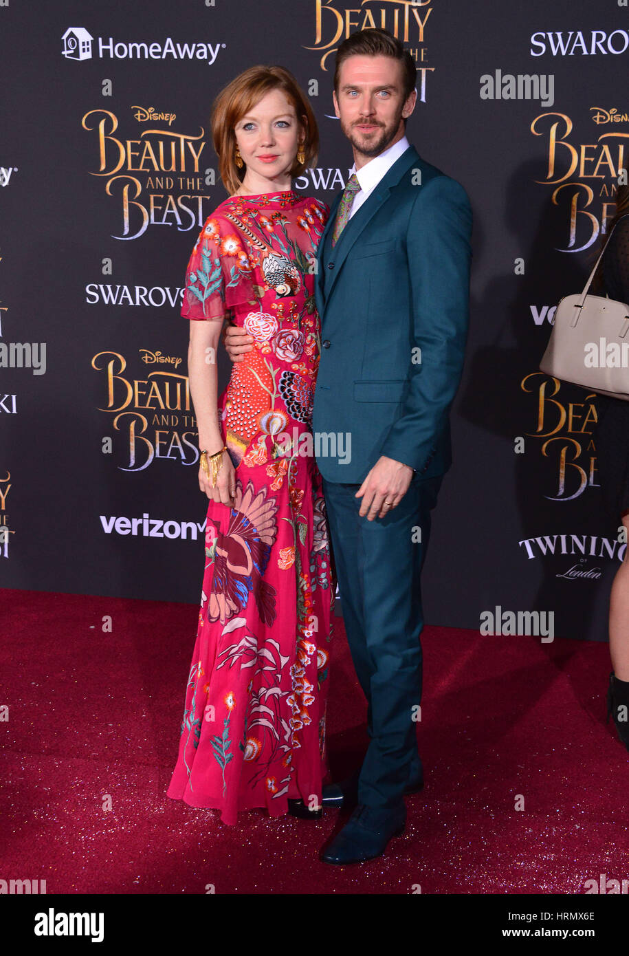 Los Angeles, USA. 02nd Mar, 2017.  Susie Hariet, Dan Stevens 088 at the Disney s 'Beauty and the Beast premiere at El Capitan Theatre in Los Angeles. March 2, 2017 Credit: Tsuni / USA/Alamy Live News Stock Photo