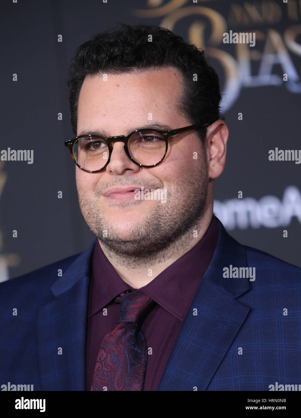 Hollywood, Ca. 02nd Mar, 2017. Josh Gad, At The Premiere Of Disney's 'Beauty And The Beast' At El Capitan Theatre In California on March 02, 2017. Credit: Faye Sadou/Media Punch/Alamy Live News Stock Photo