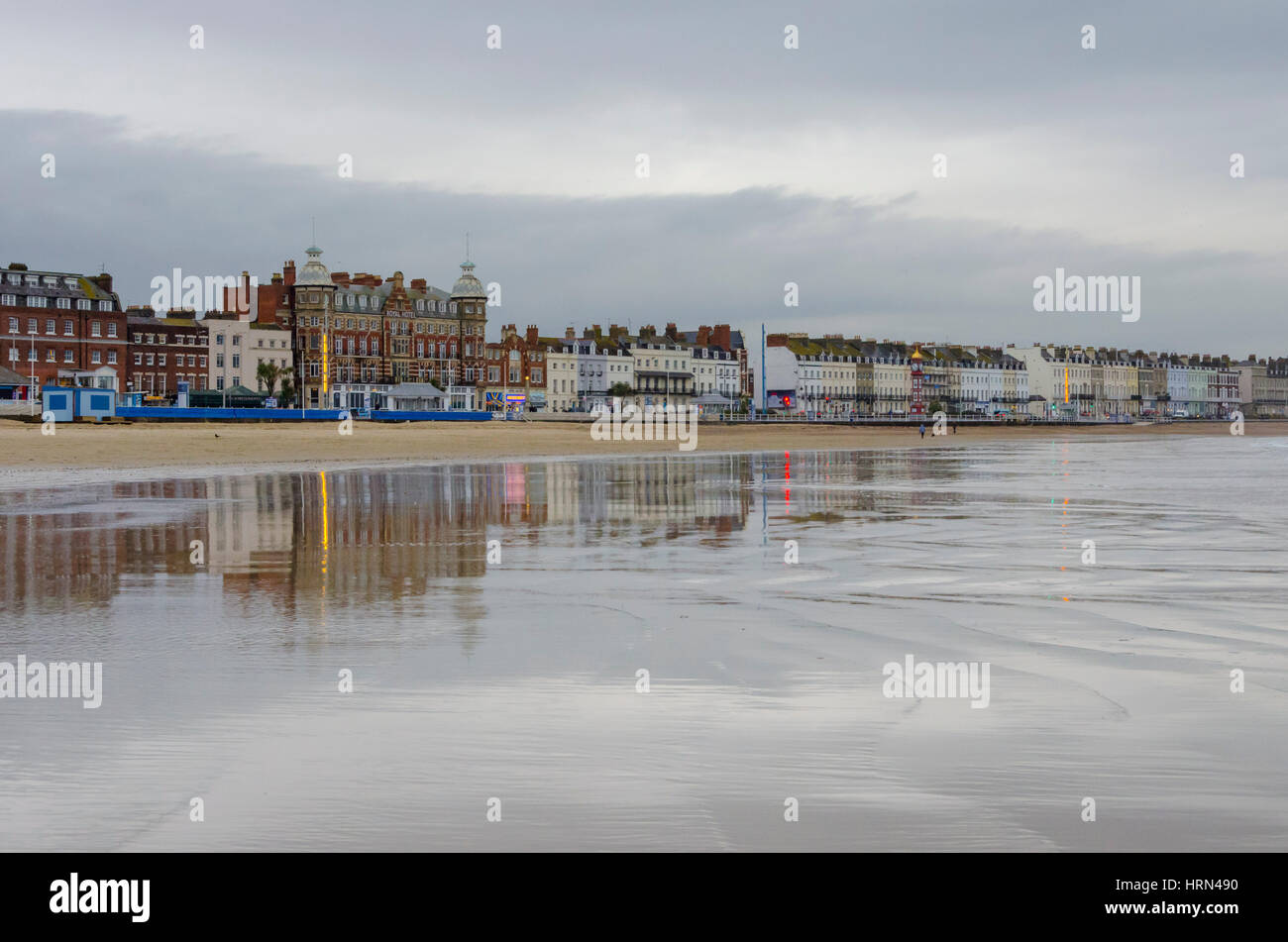 Weymouth, Dorset, UK. 3rd Mar, 2017. UK Weather. The Royal Hotel and