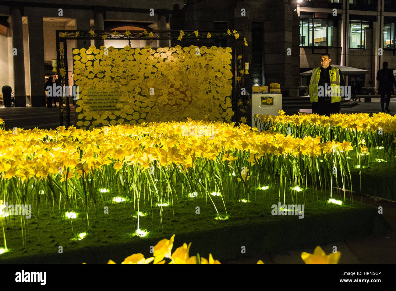 London, UK. 3rd March, 2017. Marie Curie, the cancer charity's Great