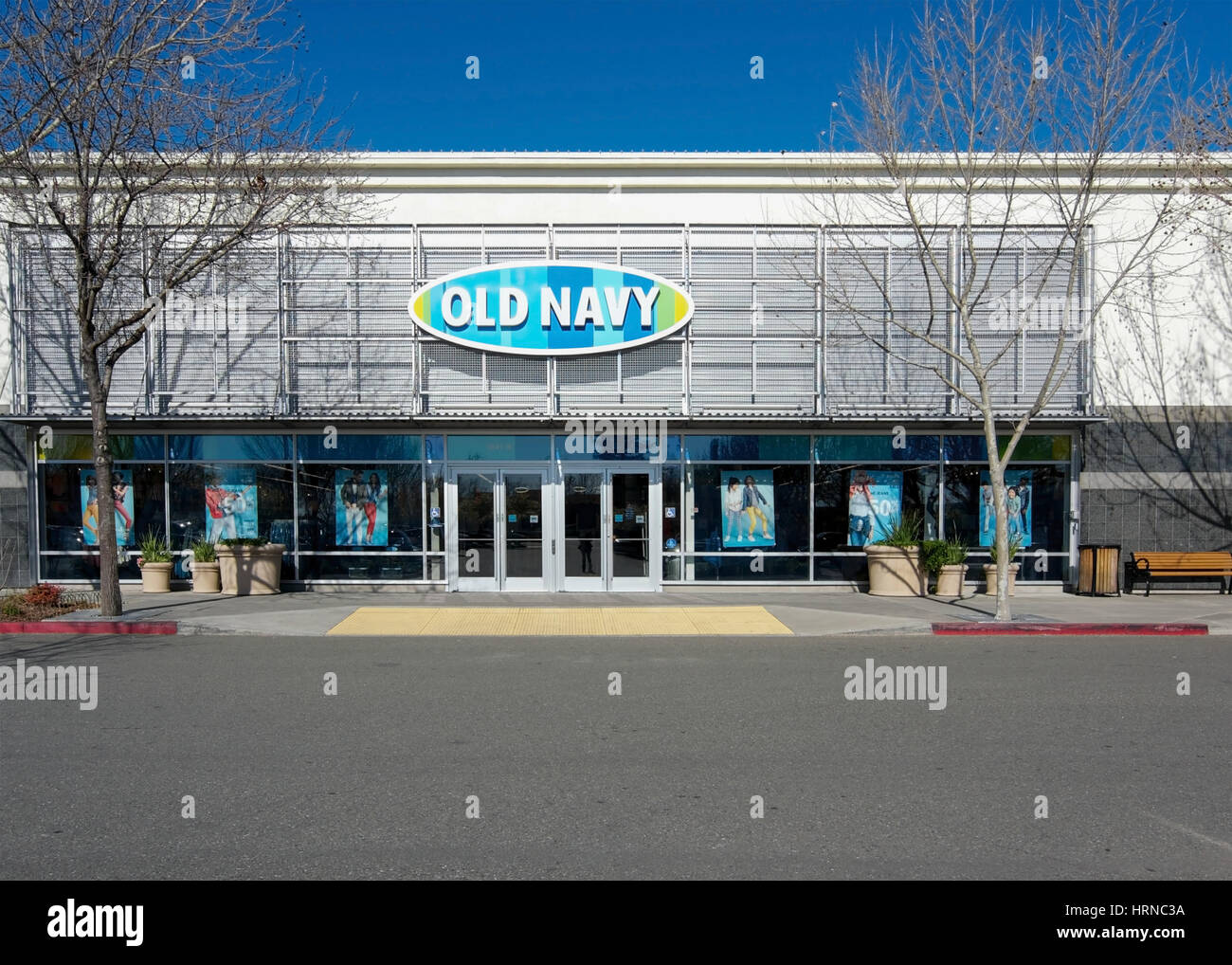 Front of an Old Navy store at Nut Tree Plaza, Vacaville, California