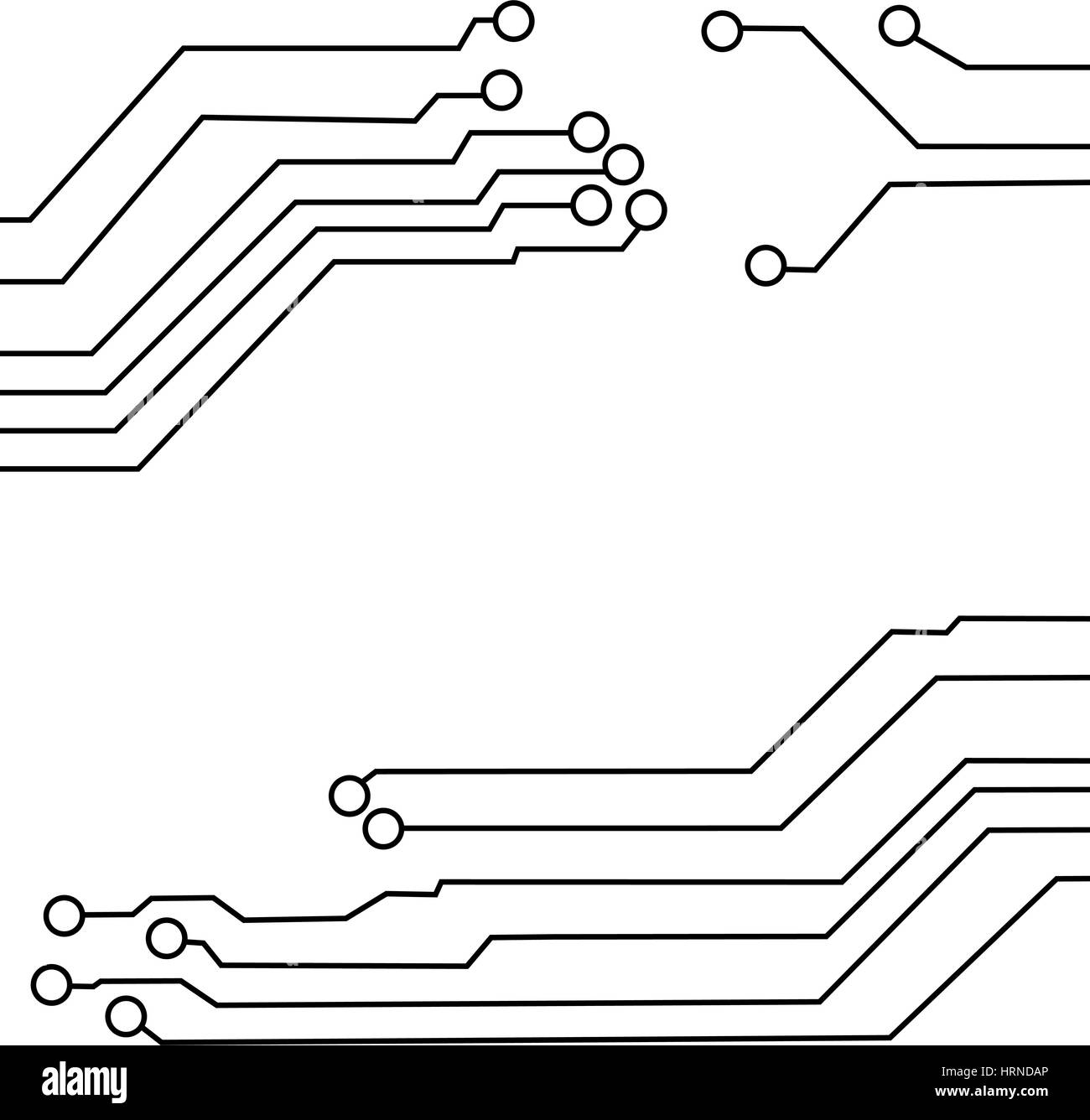 Integrated circuit image Black and White Stock Photos & Images Alamy