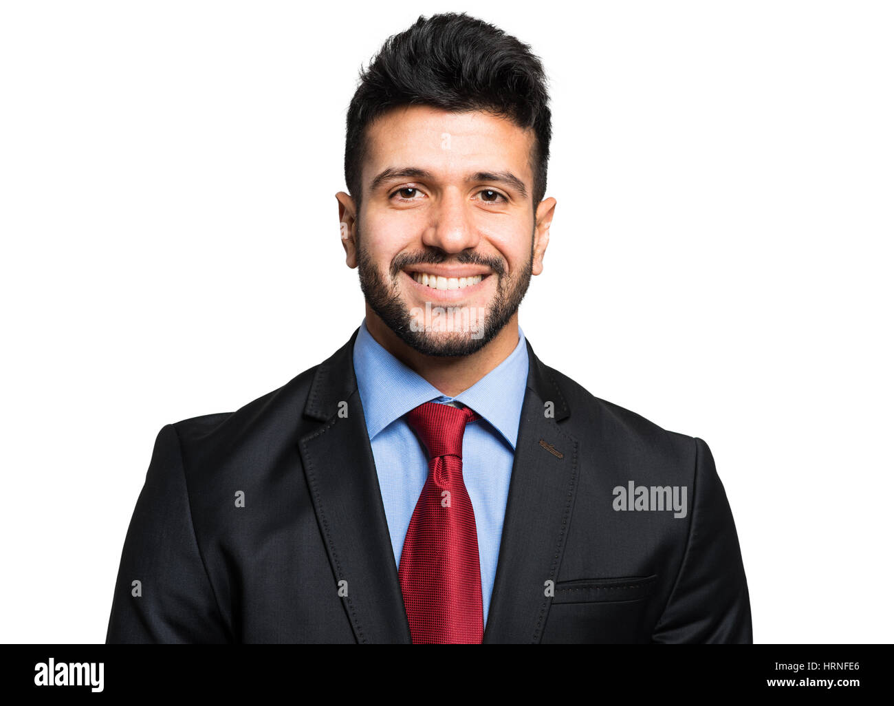 Portrait of an handsome businessman Stock Photo - Alamy