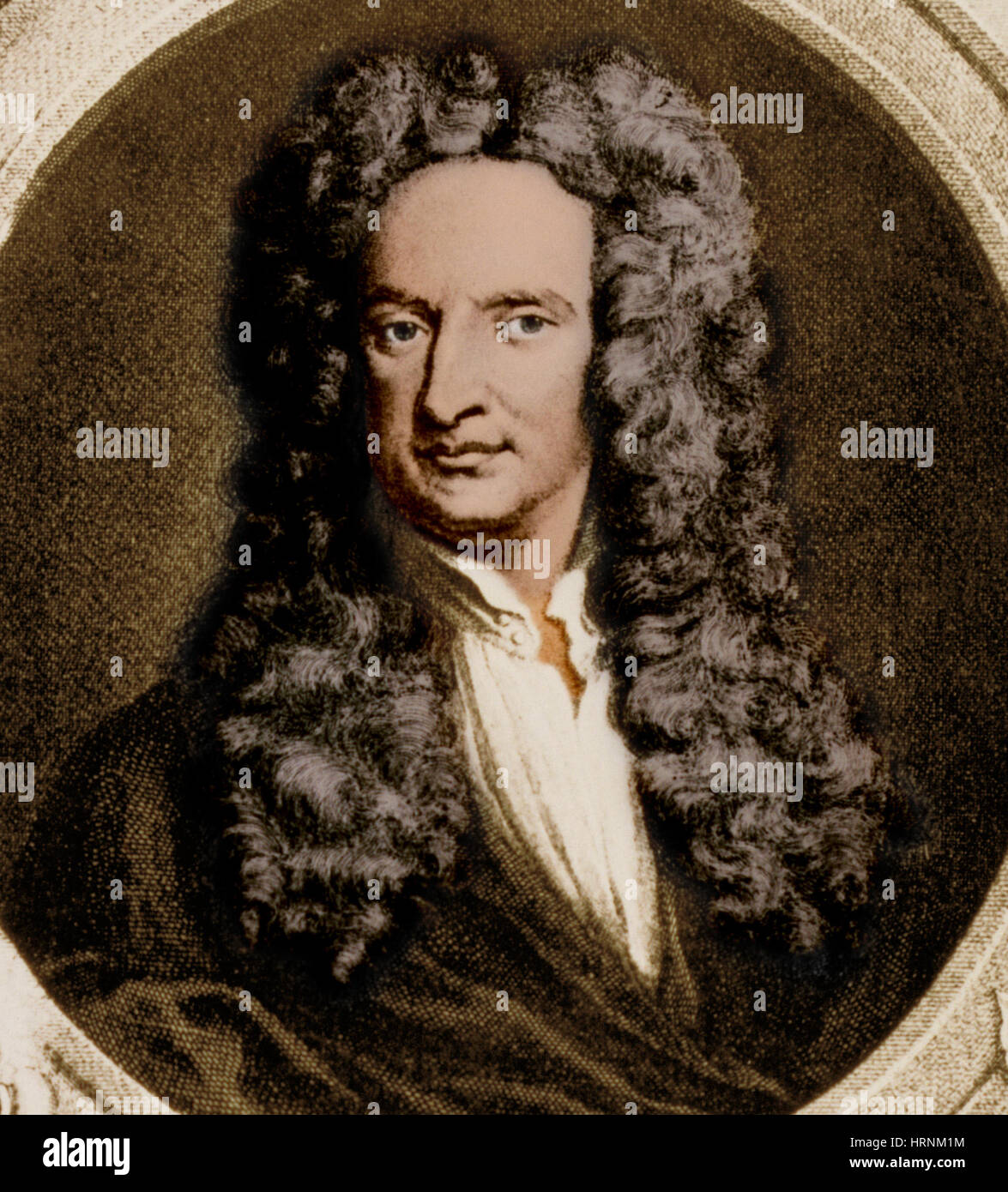 Isaac Newton, English Polymath Stock Photo Alamy