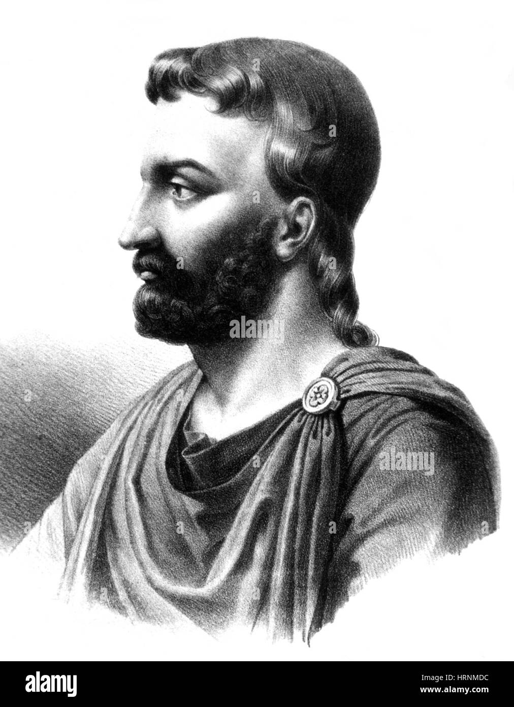 Aulus Cornelius Celsus, Roman Encyclopedist Stock Photo