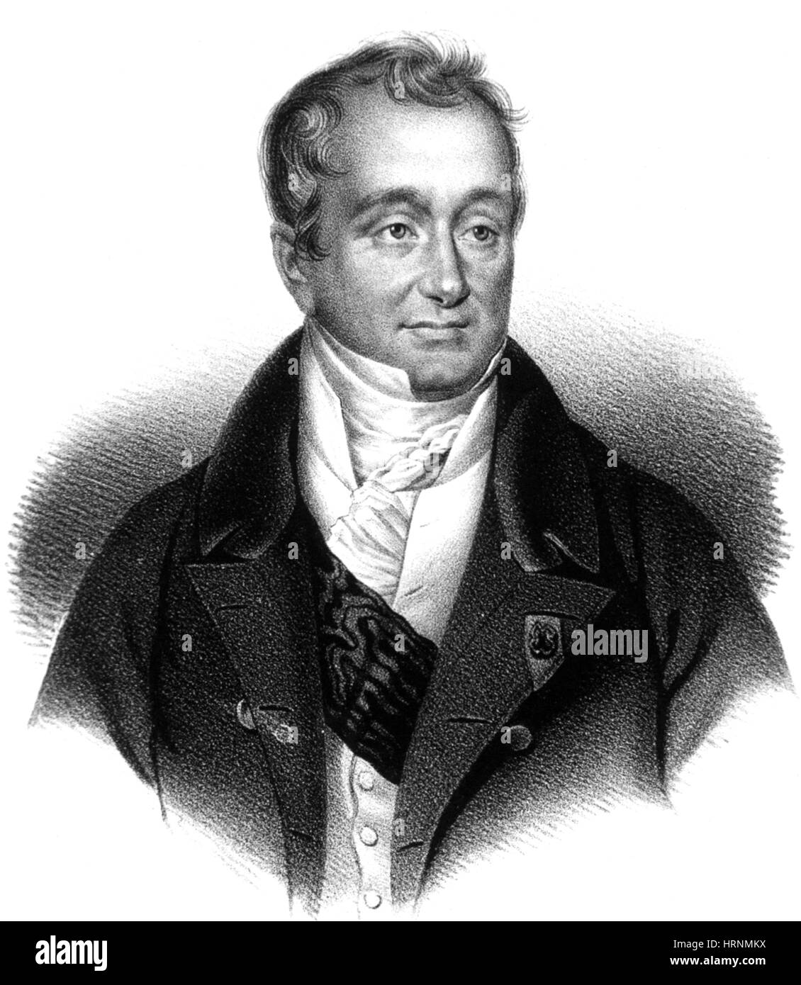 Guillaume Dupuytren, French Anatomist and Surgeon Stock Photo