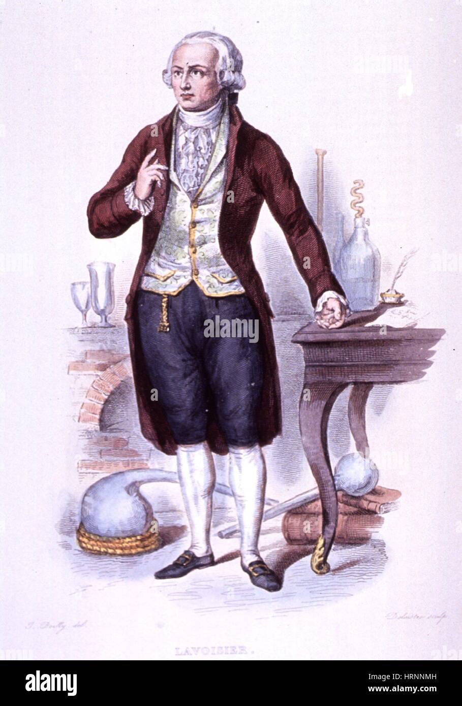AntoineLaurent Lavoisier, French Chemist Stock Photo Alamy