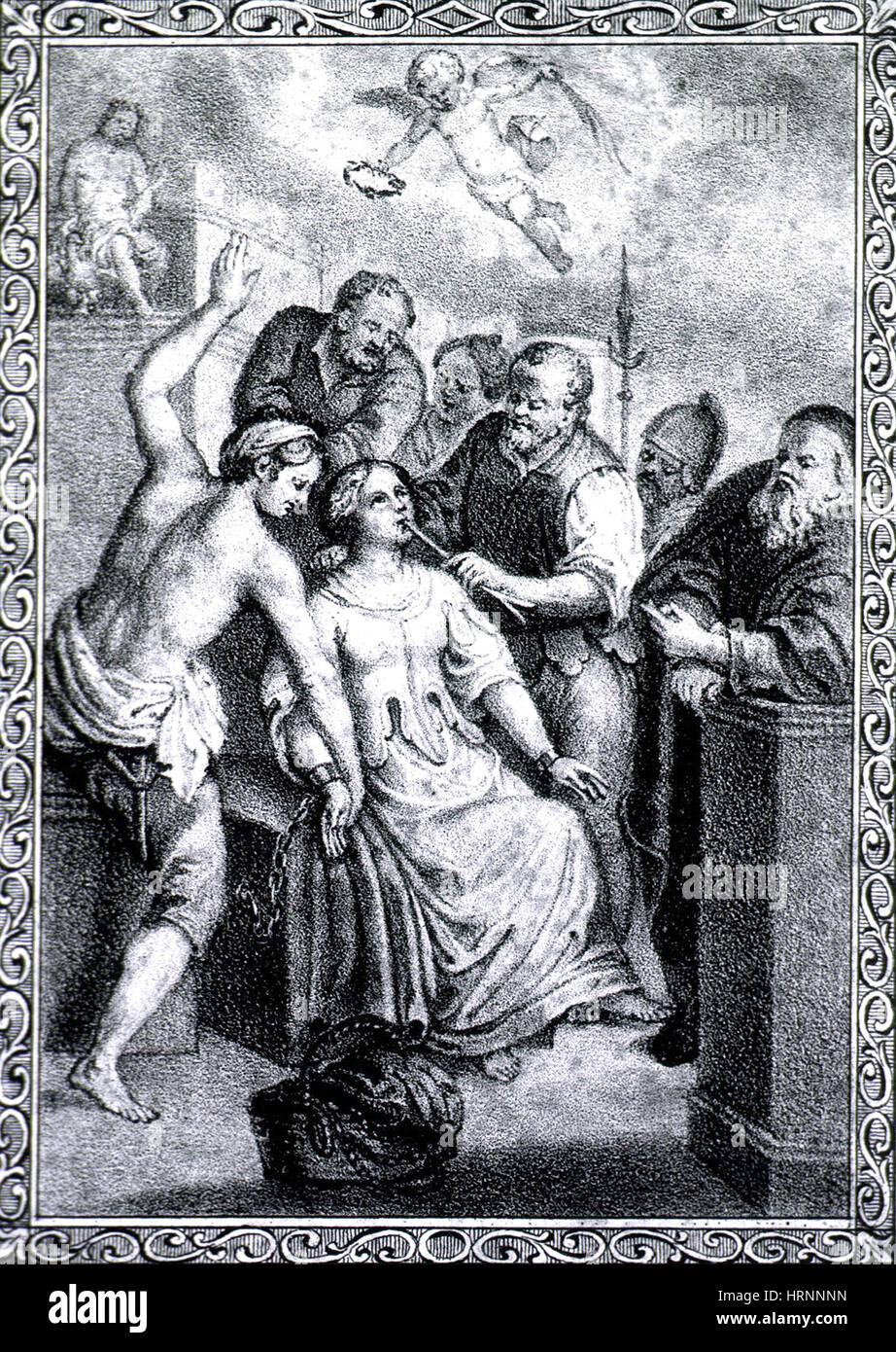 Apollonia, Patron Saint of Dentistry Stock Photo Alamy