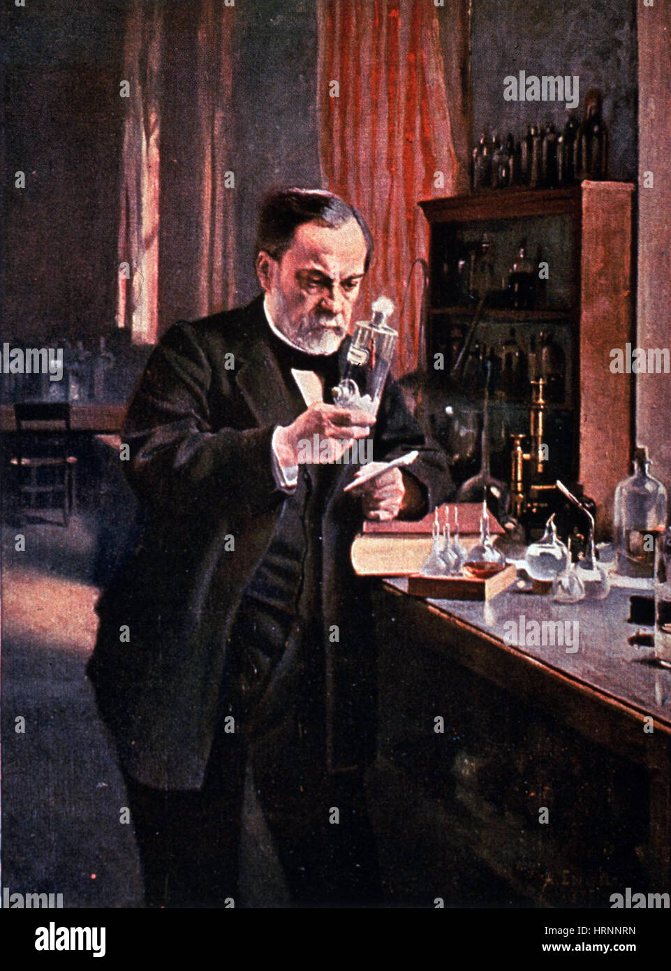Louis pasteur french chemist and bacteriologist stock photo alamy