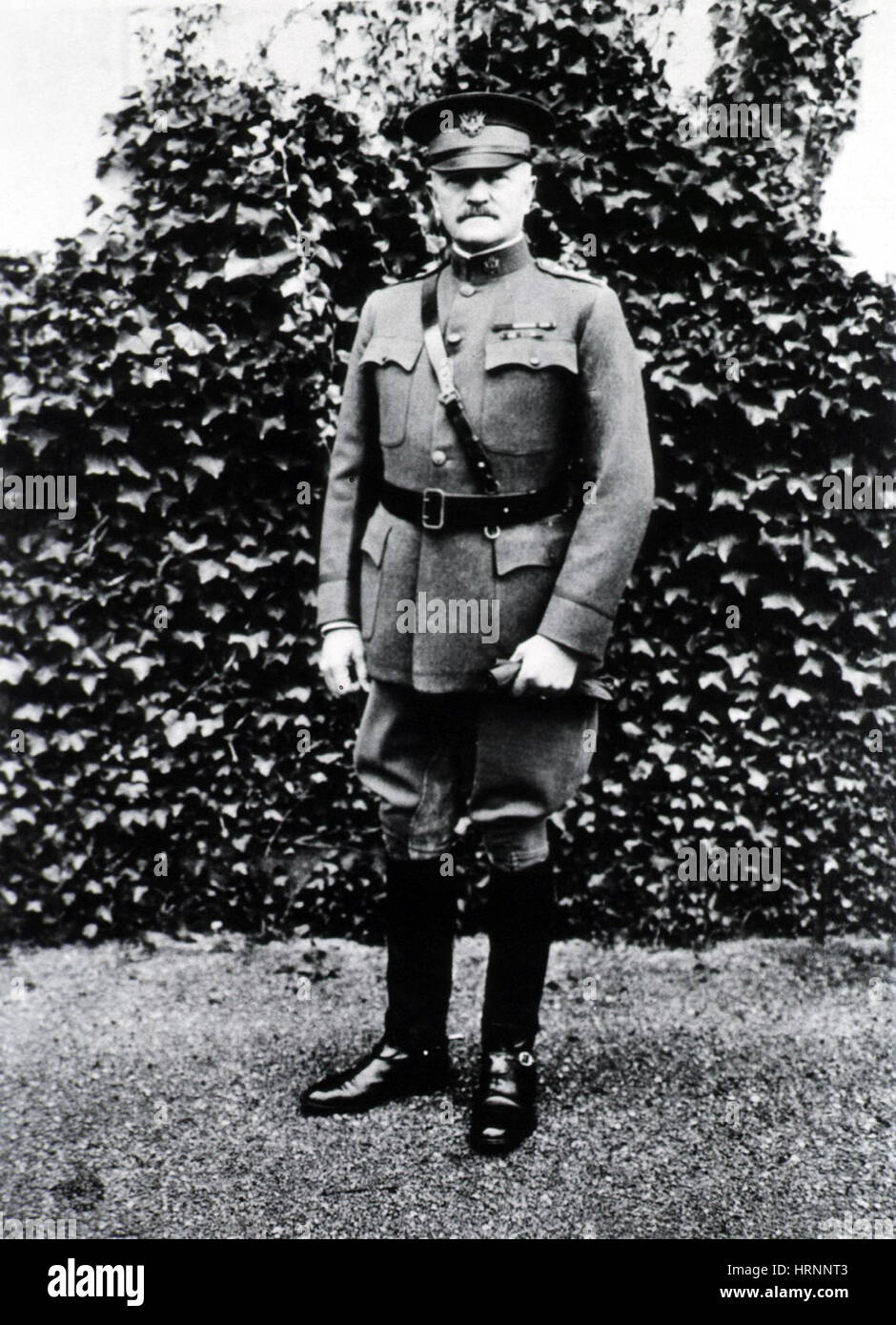 Black Jack Pershing, American Army Officer Stock Photo