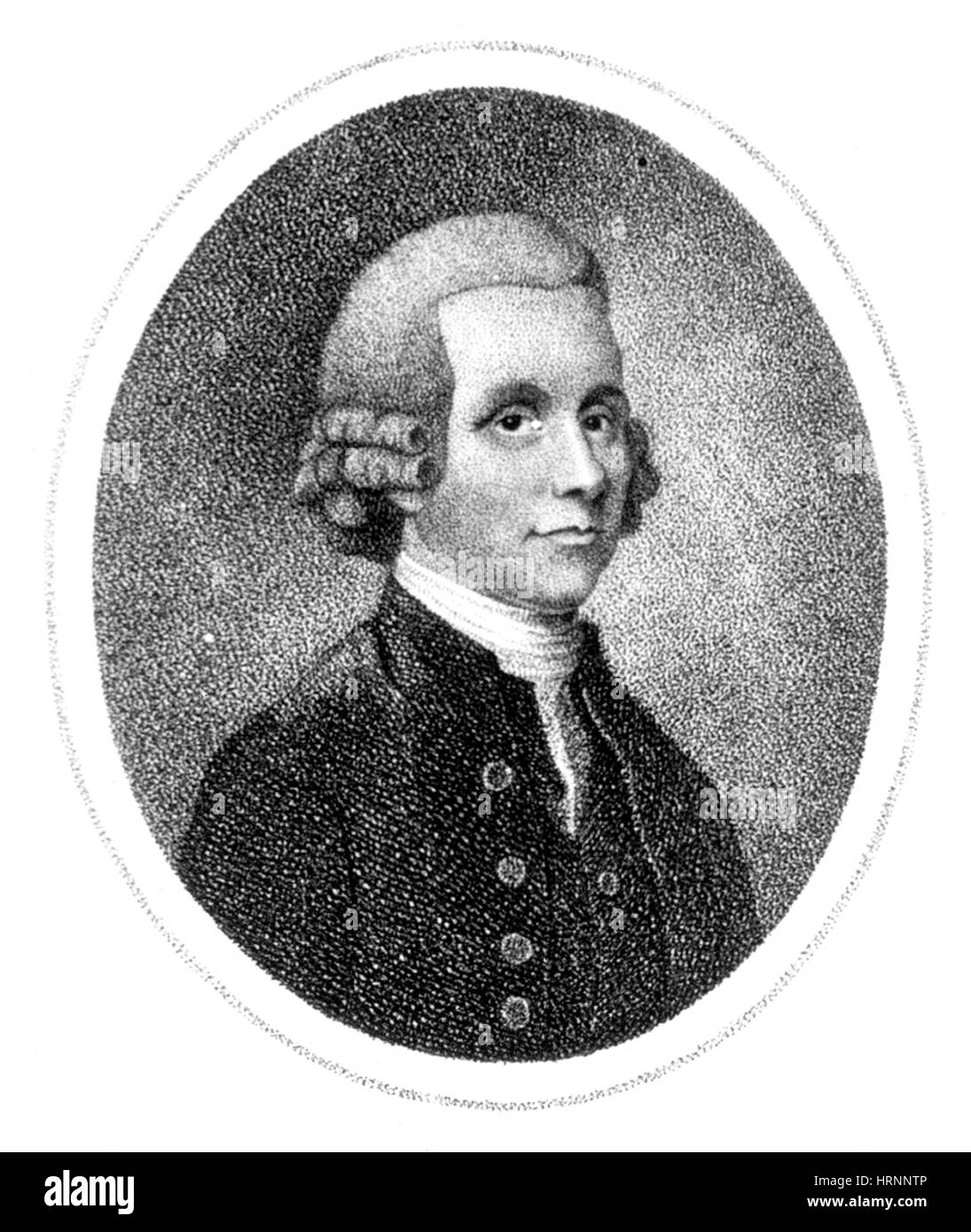 Joseph Priestley, English Chemist Stock Photo