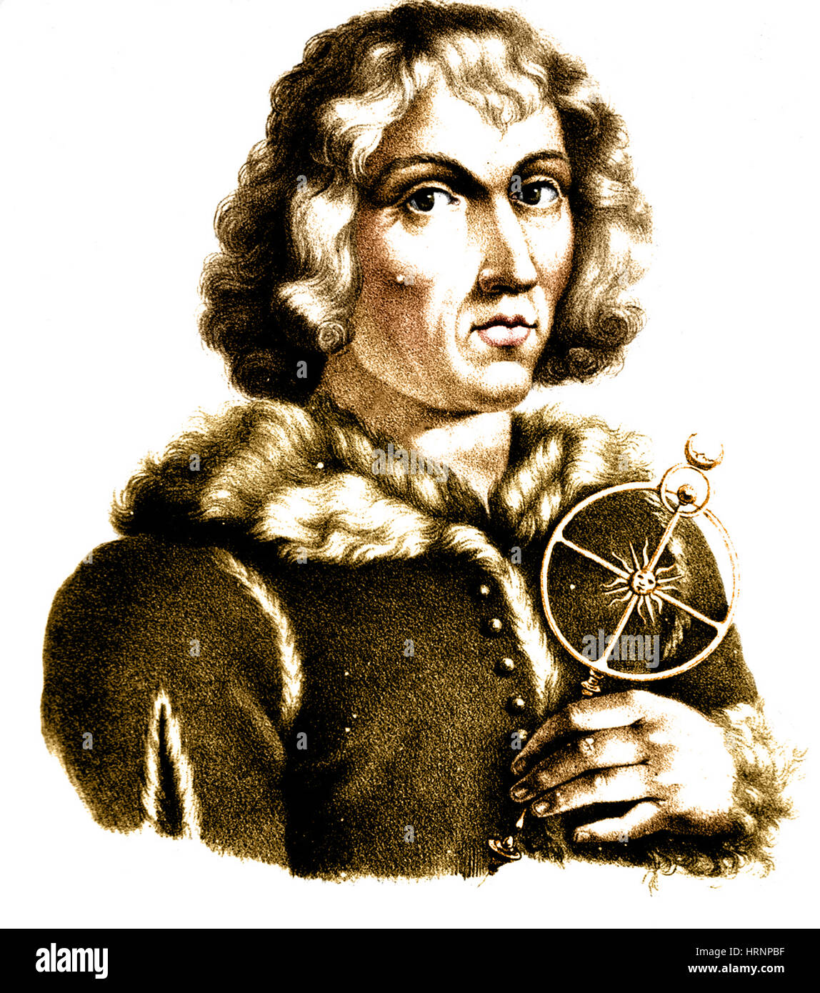 Nicolaus Copernicus, Polish Astronomer Stock Photo