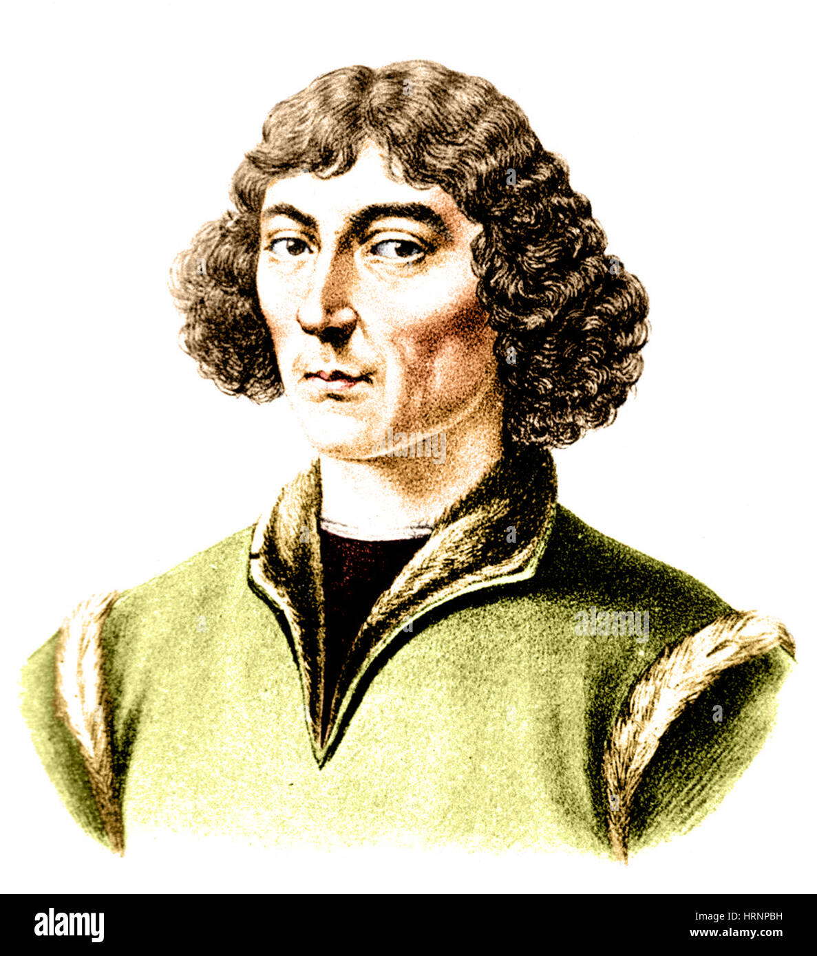 Nicolaus Copernicus, Polish Astronomer Stock Photo